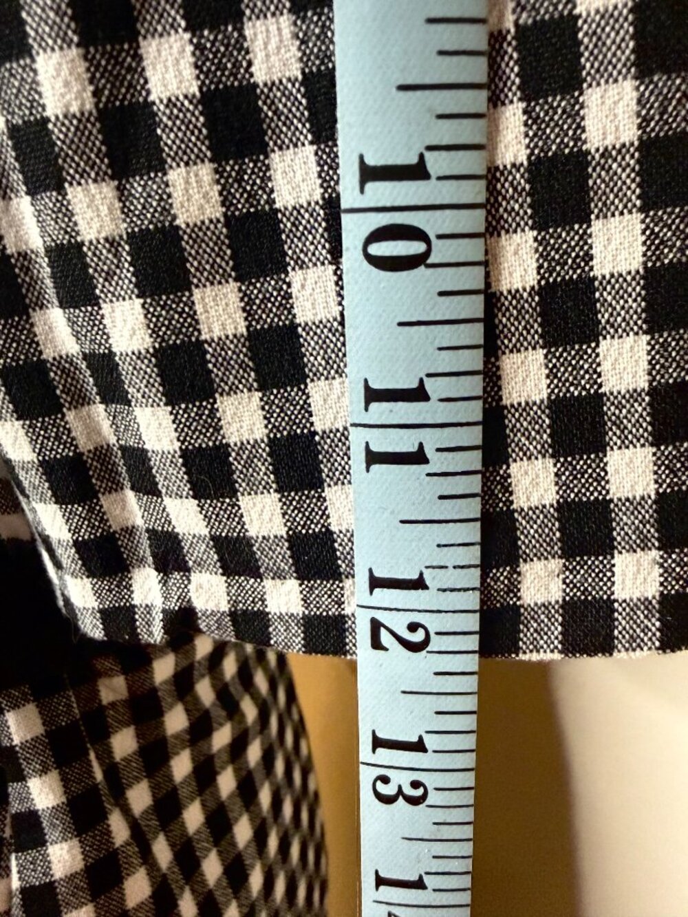 Glamour Bunny Black & White Gingham Pencil Wiggle Pinup Bodycon Midi Dress XS - Picture 8 of 12